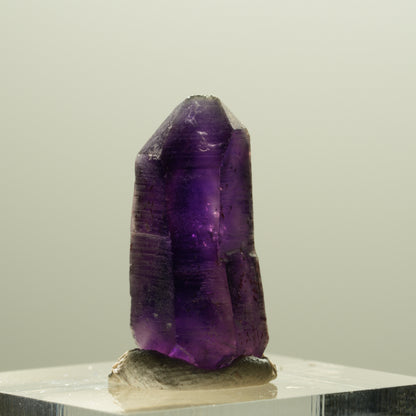 Seltene Skelett Phantom Amethyst Spitze Brandberg, Namibia 21*11*9mm #14298
