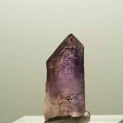 Seltene Skelett Phantom Amethyst mit Hämatit Brandberg, Namibia 24*12*9mm #14299