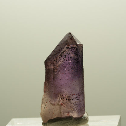 Seltene Skelett Phantom Amethyst mit Hämatit Brandberg, Namibia 24*12*9mm #14299