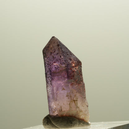 Seltene Skelett Phantom Amethyst mit Hämatit Brandberg, Namibia 24*12*9mm #14299