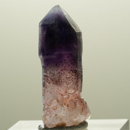 Seltene Phantom Amethyst Skelett Zepter Spitze Brandberg, Namibia 32*11*11mm #14301