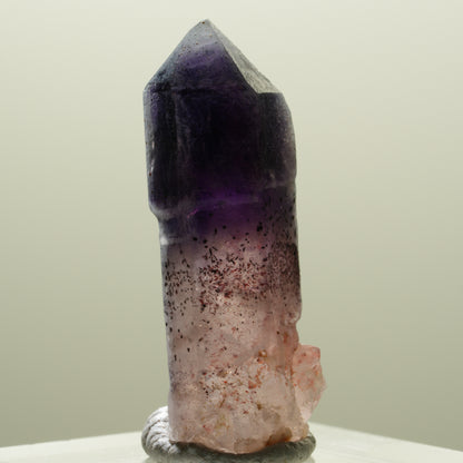 Seltene Phantom Amethyst Skelett Zepter Spitze Brandberg, Namibia 32*11*11mm #14301