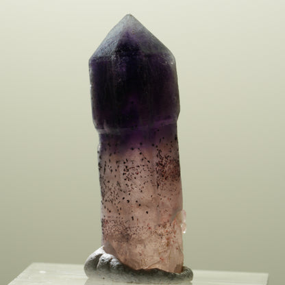 Seltene Phantom Amethyst Skelett Zepter Spitze Brandberg, Namibia 32*11*11mm #14301