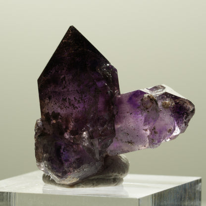 Seltene Phantom Amethyst Skelett Zepter Stufe Brandberg, Namibia 27*25*20mm #14302