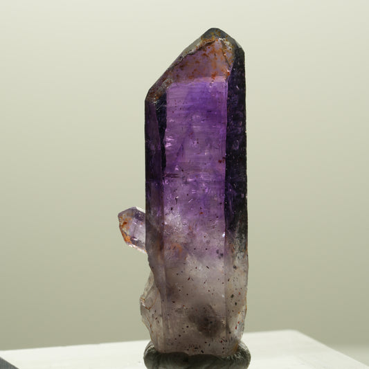 Seltene Skelett Phantom Amethyst Spitze Brandberg, Namibia 31*11*6mm #14303