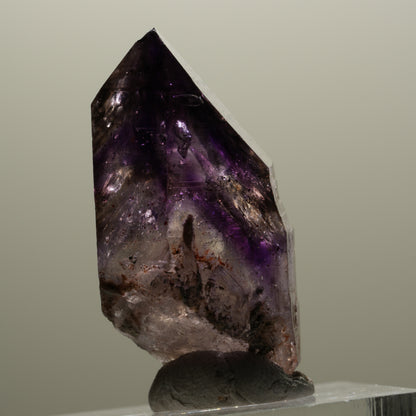 Seltene Skelett Phantom Amethyst Fenster Spitze Goboboseb, Namibia 32*16*16mm #14306