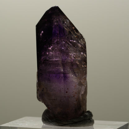 Seltene Skelett Phantom Amethyst Fenster Spitze Goboboseb, Namibia 32*16*16mm #14306