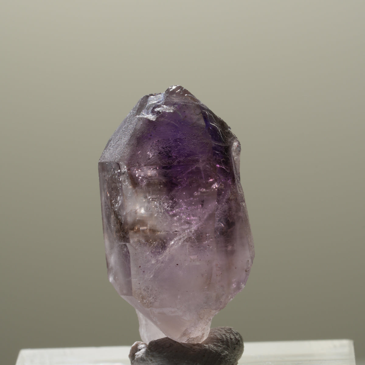 Skelett Phantom Amethyst Doppelender Spitze Brandberg, Namibia 23*13*12mm #14307
