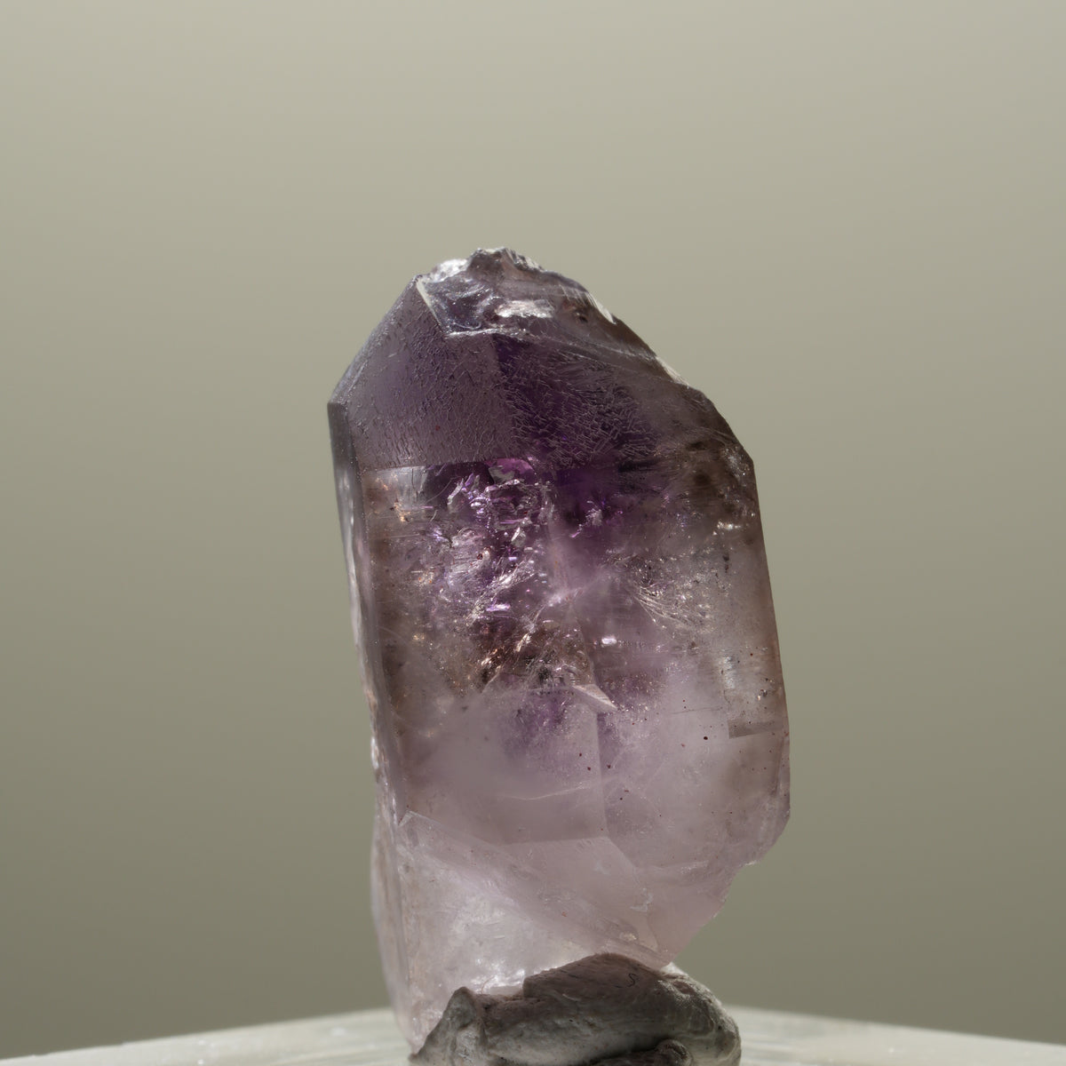 Skelett Phantom Amethyst Doppelender Spitze Brandberg, Namibia 23*13*12mm #14307