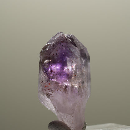 Skelett Phantom Amethyst Doppelender Spitze Brandberg, Namibia 23*13*12mm #14307