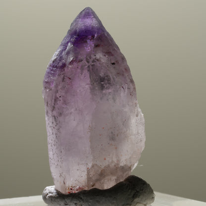 Seltene Skelett Phantom Amethyst Spitze Brandberg, Namibia 29*15*12mm #14308