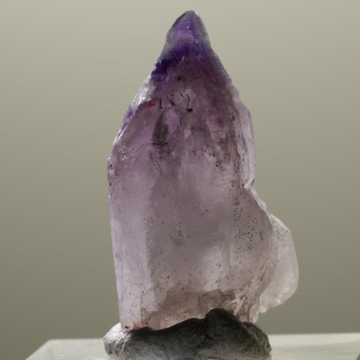 Seltene Skelett Phantom Amethyst Spitze Brandberg, Namibia 29*15*12mm #14308