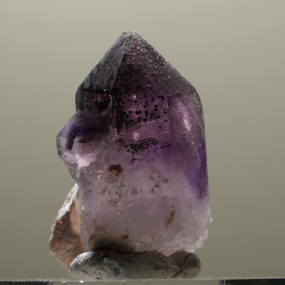 Seltene Phantom Amethyst Skelett Zepter Spitze Brandberg, Namibia 29*20*15mm #14309