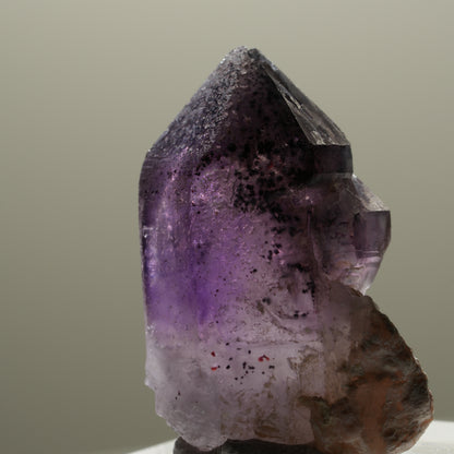 Seltene Phantom Amethyst Skelett Zepter Spitze Brandberg, Namibia 29*20*15mm #14309