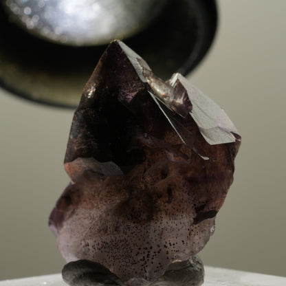 Seltene Phantom Amethyst Skelett Zepter Spitze Brandberg, Namibia 26*25*15mm #14310