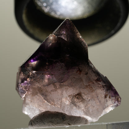 Seltene Phantom Amethyst Skelett Zepter Spitze Brandberg, Namibia 26*25*15mm #14310