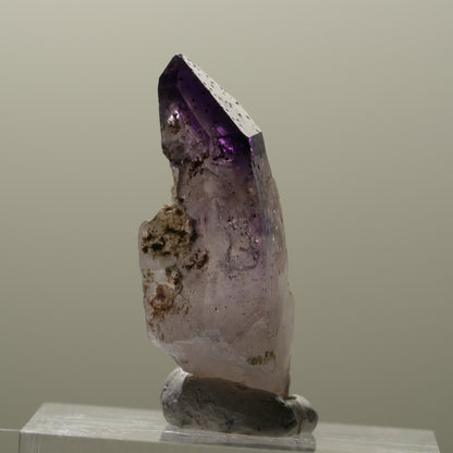 Seltene Phantom Amethyst Skelett Zepter Spitze Brandberg, Namibia 28*15*11mm #14311