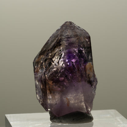 Seltene Skelett Phantom Amethyst Fenster Spitze Brandberg, Namibia 26*16*11mm #14312