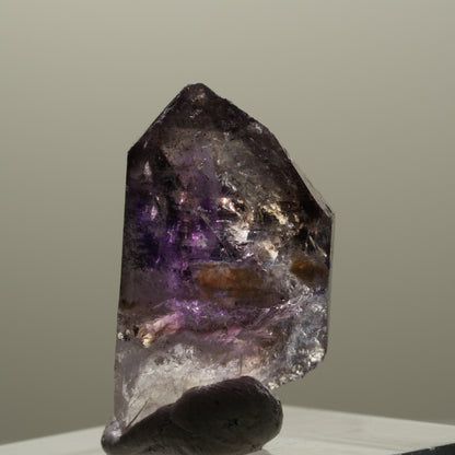 Seltene Skelett Phantom Amethyst Fenster Spitze Brandberg, Namibia 26*16*11mm #14312