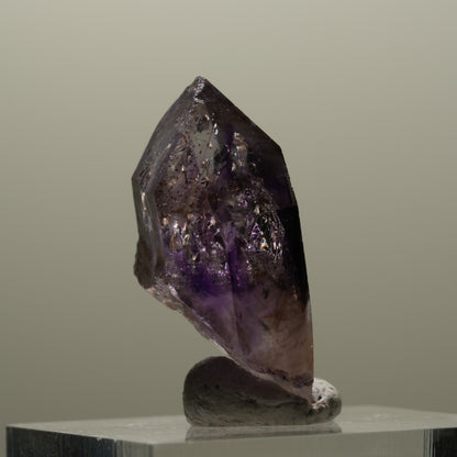 Seltene Skelett Phantom Amethyst Fenster Spitze Brandberg, Namibia 26*16*11mm #14312