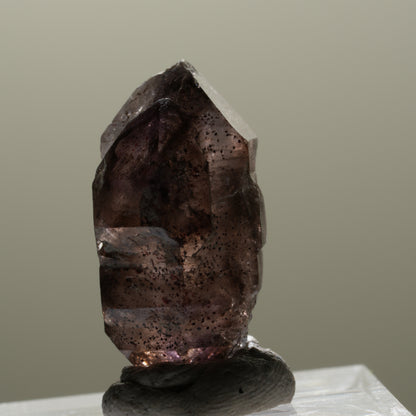 Skelett Phantom Amethyst Doppelender Zepter Spitze Brandberg, Namibia 25*16*12mm #14315
