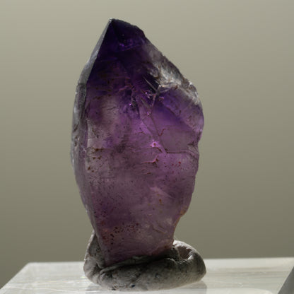 Seltene Skelett Phantom Amethyst Spitze Brandberg, Namibia 28*15*14mm #14316