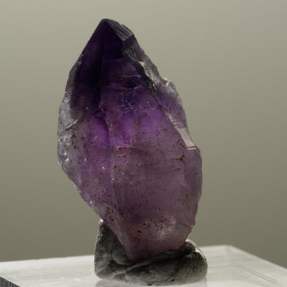 Seltene Skelett Phantom Amethyst Spitze Brandberg, Namibia 28*15*14mm #14316