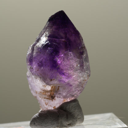 Seltene Skelett Phantom Amethyst Spitze Brandberg, Namibia 28*15*14mm #14316