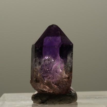 Seltene Phantom Amethyst Zepter Spitze Brandberg, Namibia 20*11*11mm #14318