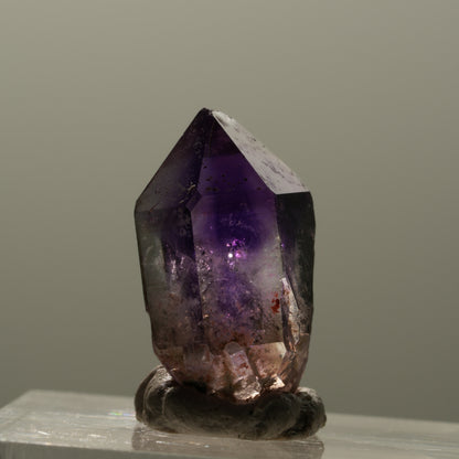 Seltene Phantom Amethyst Zepter Spitze Brandberg, Namibia 20*11*11mm #14318