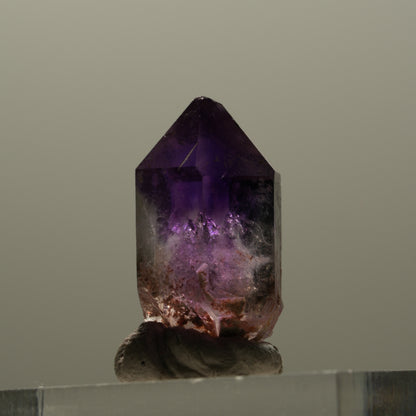Seltene Phantom Amethyst Zepter Spitze Brandberg, Namibia 20*11*11mm #14318
