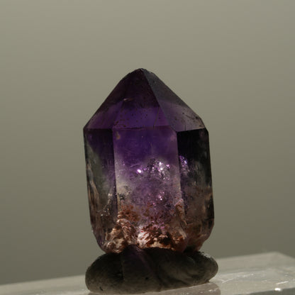 Seltene Phantom Amethyst Zepter Spitze Brandberg, Namibia 20*11*11mm #14318
