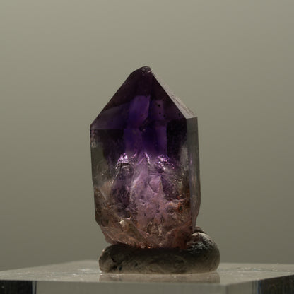 Seltene Phantom Amethyst Zepter Spitze Brandberg, Namibia 20*11*11mm #14318