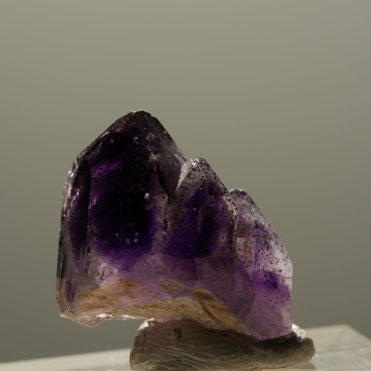 Seltene Skelett Phantom Amethyst Spitzen Brandberg, Namibia 18*16*11mm #14322