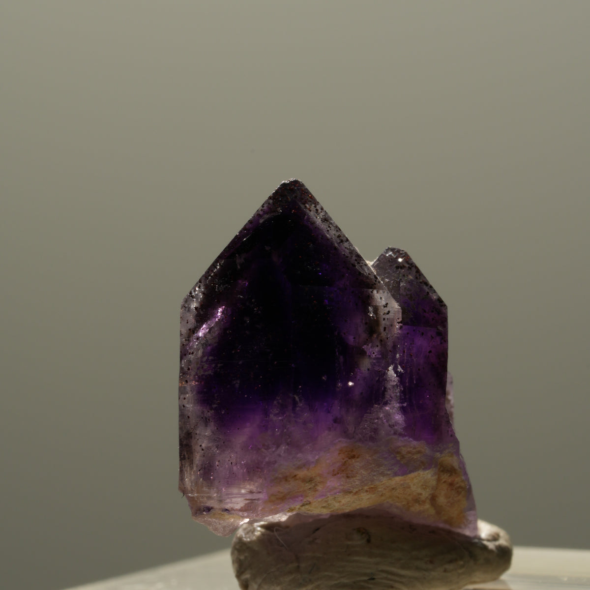 Seltene Skelett Phantom Amethyst Spitzen Brandberg, Namibia 18*16*11mm #14322