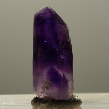 Enhydro Skelett Phantom Amethyst Spitze, 1x Blase Brandberg, Namibia 25*10*7mm #14323