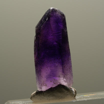 Enhydro Skelett Phantom Amethyst Spitze, 1x Blase Brandberg, Namibia 25*10*7mm #14323