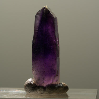 Enhydro Skelett Phantom Amethyst Spitze, 1x Blase Brandberg, Namibia 25*10*7mm #14323
