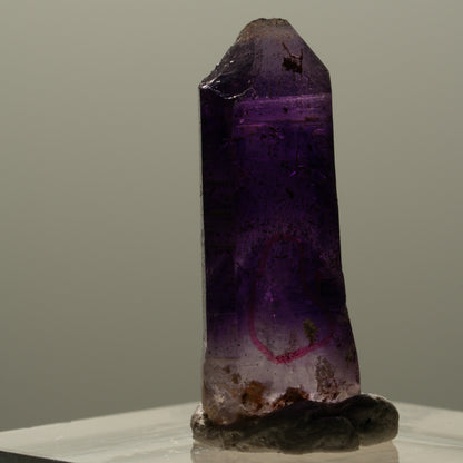 Enhydro Skelett Phantom Amethyst Spitze, 1x Blase Brandberg, Namibia 25*12*7mm #14324