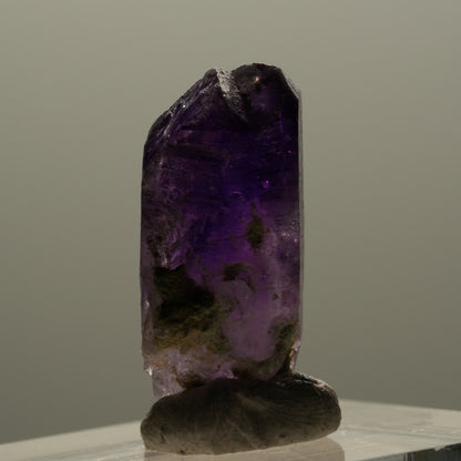 Seltene Phantom Amethyst Skelett Zepter Spitze Brandberg, Namibia 23*11*9mm #14325