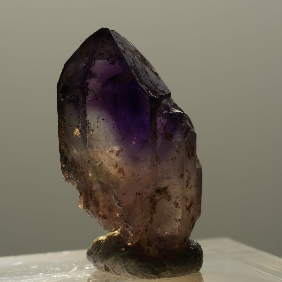 Skelett Phantom Amethyst Doppelender Spitzen Brandberg, Namibia 24*14*11mm #14326