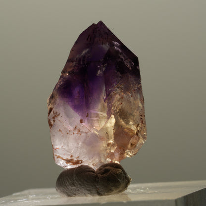 Skelett Phantom Amethyst Doppelender Spitzen Brandberg, Namibia 24*14*11mm #14326