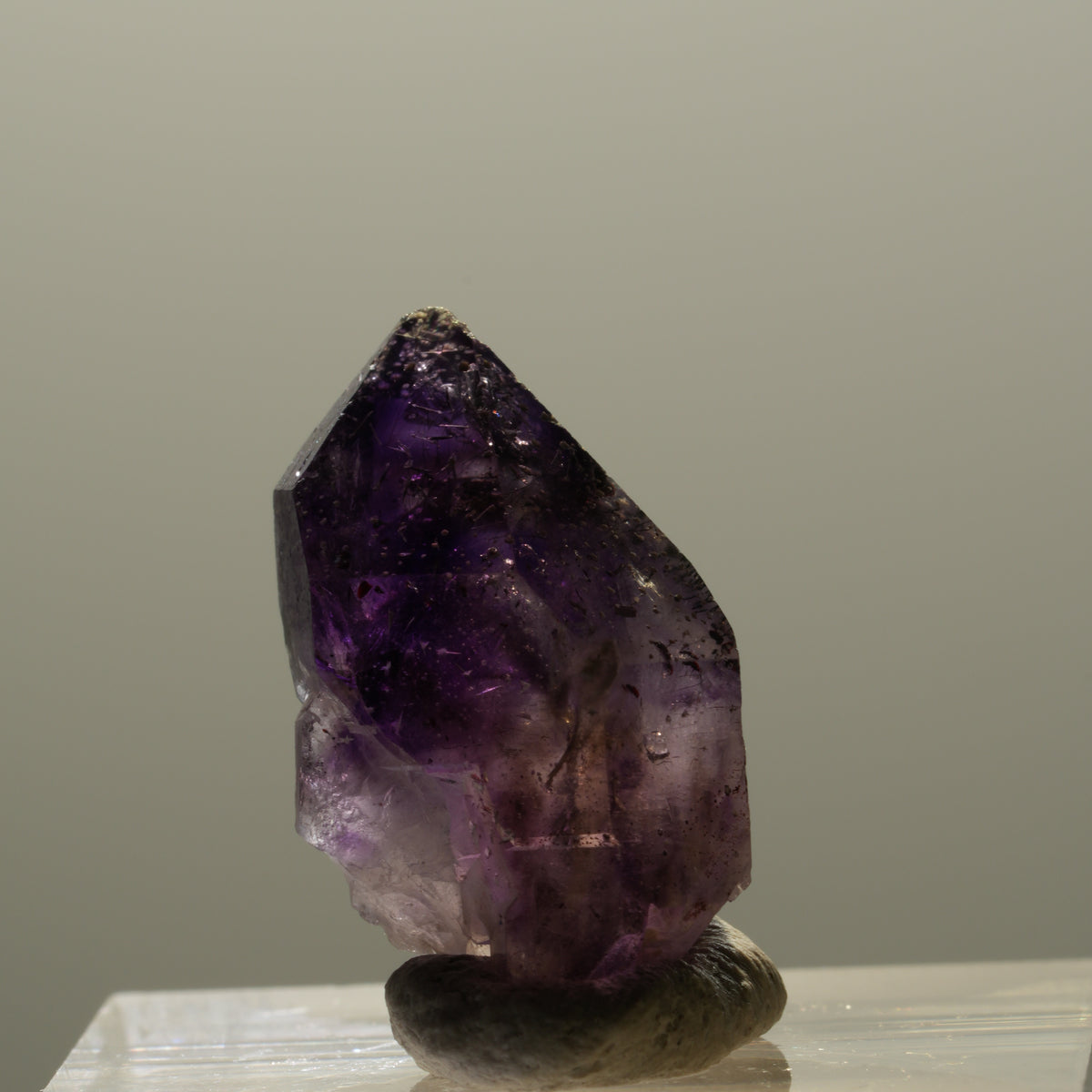 Skelett Phantom Amethyst Doppelender Spitzen Brandberg, Namibia 22*13*11mm #14327