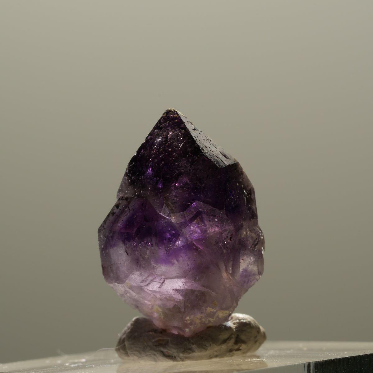 Skelett Phantom Amethyst Doppelender Spitzen Brandberg, Namibia 22*13*11mm #14327