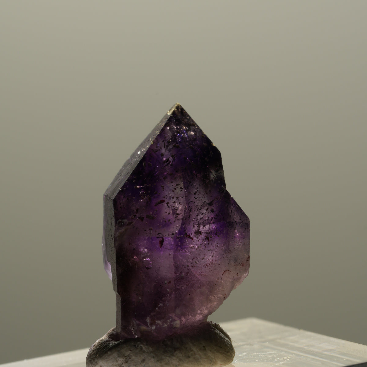 Skelett Phantom Amethyst Doppelender Spitzen Brandberg, Namibia 22*13*11mm #14327