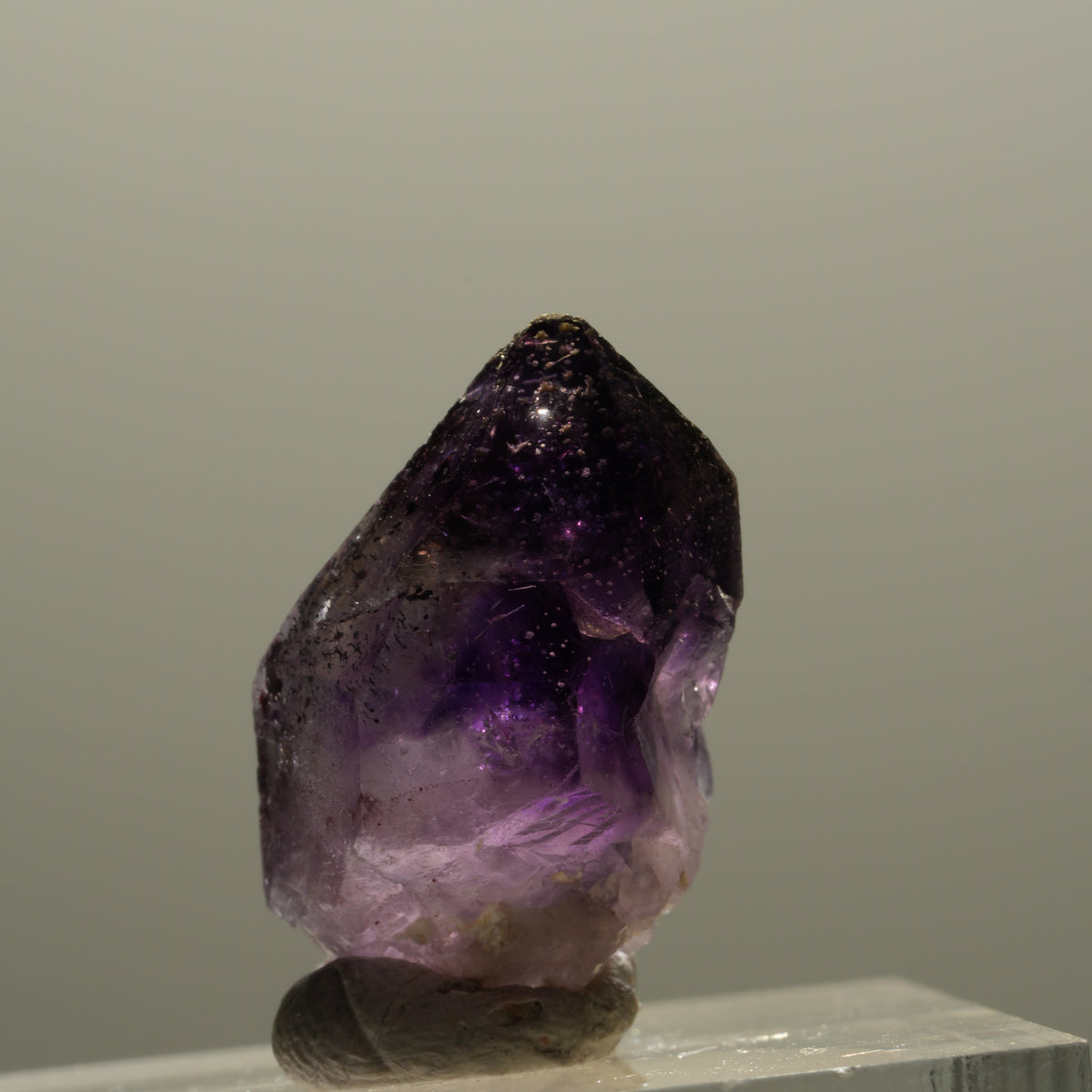 Skelett Phantom Amethyst Doppelender Spitzen Brandberg, Namibia 22*13*11mm #14327