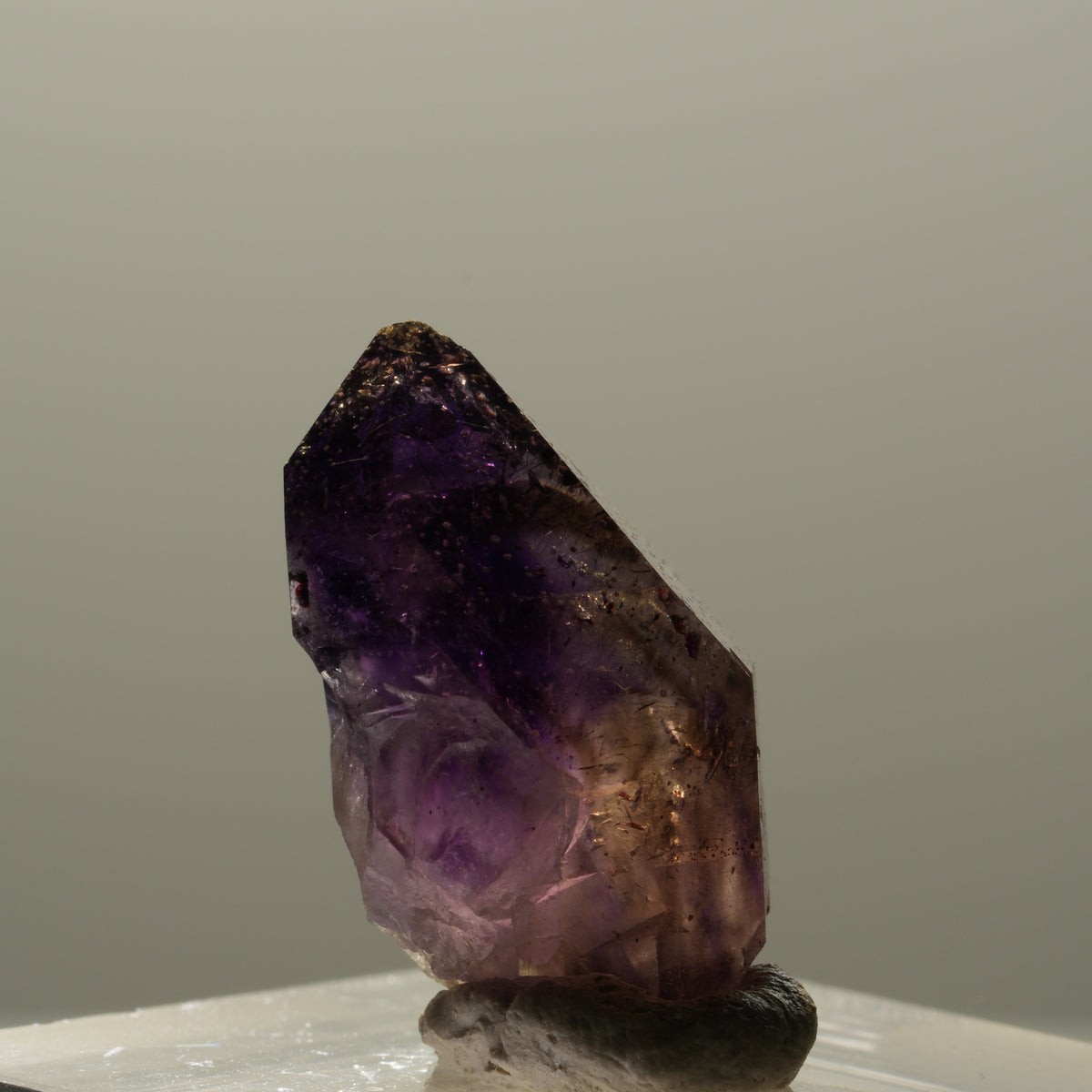 Skelett Phantom Amethyst Doppelender Spitzen Brandberg, Namibia 22*13*11mm #14327