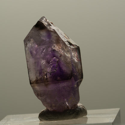 Enhydro Skelett Phantom Amethyst Zepter Spitze, 1x Blase Brandberg, Namibia 26*15*11mm #14328