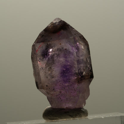 Enhydro Skelett Phantom Amethyst Zepter Spitze, 1x Blase Brandberg, Namibia 26*15*11mm #14328