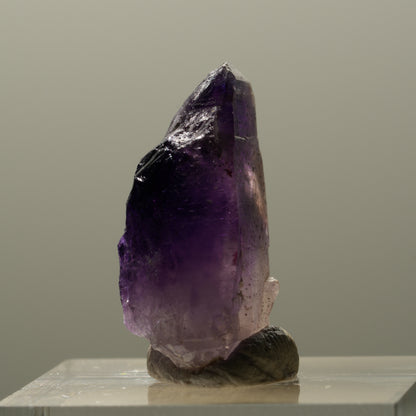 Seltene Skelett Phantom Amethyst Spitze Brandberg, Namibia 25*13*10mm #14330